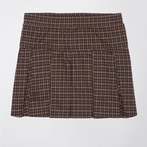 American Eagle Plaid mini skort